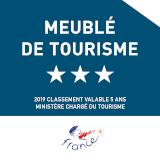 Meublé de tourisme: 3 étoiles, France